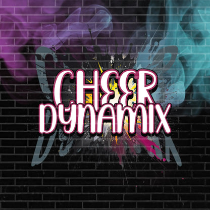 Graphic design created by Cheer Dynamix