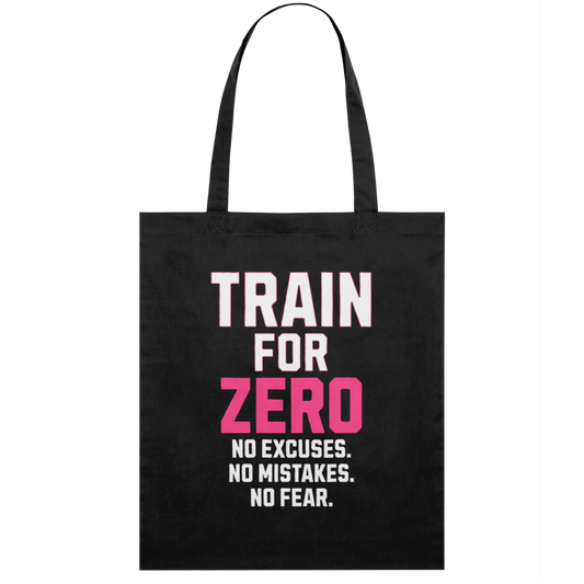 Black Hit Zero Cheerleading Tote Bag